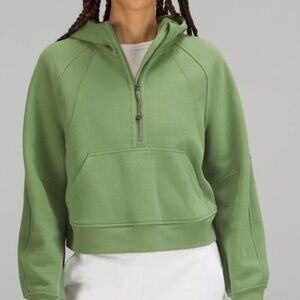 Lululemon Scuba Oversized Half-Zip in Green Foliage Size XL/XXL